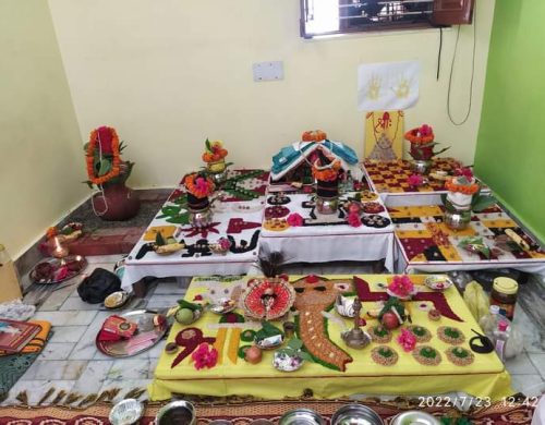 Anushthan Pooja Baglamukhi mandir